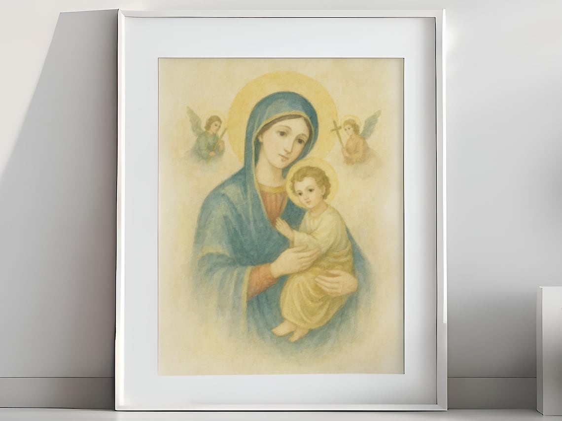 Our Lady Of Perpetual Help / Madonna Del Perpetuo Soccorso Mother Mary ...
