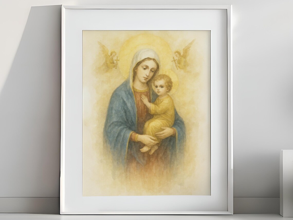 Our Lady Of Perpetual Help / Madonna Del Perpetuo Soccorso Mother Mary ...