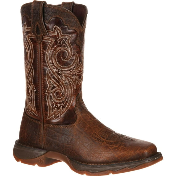Lady Rebel Work™ by Durango® Women's Steel Toe Western Size 7.5(M)