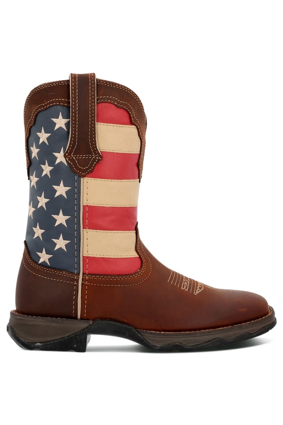 Lady Rebel by Durango® Patriotic Women's Pull-On Western Flag Boot