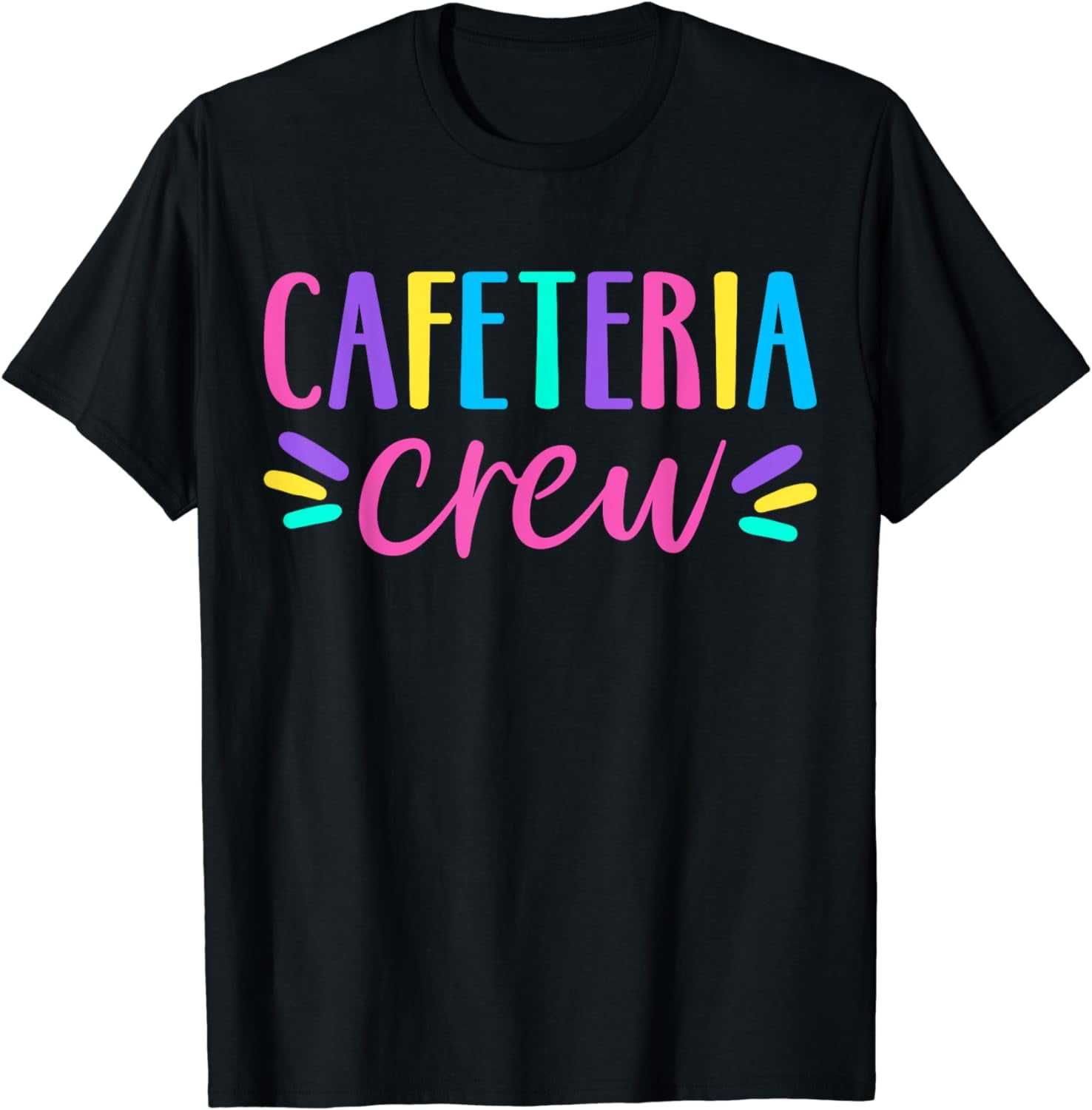 Lady School Cafeteria Lunch Squad Crew Lunch Lady T Shirt