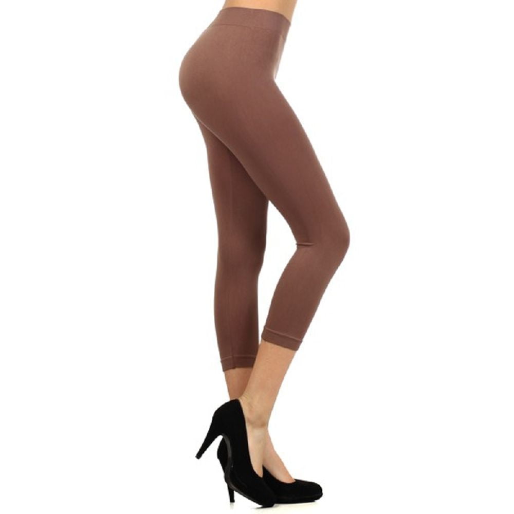Taupe capri leggings deals