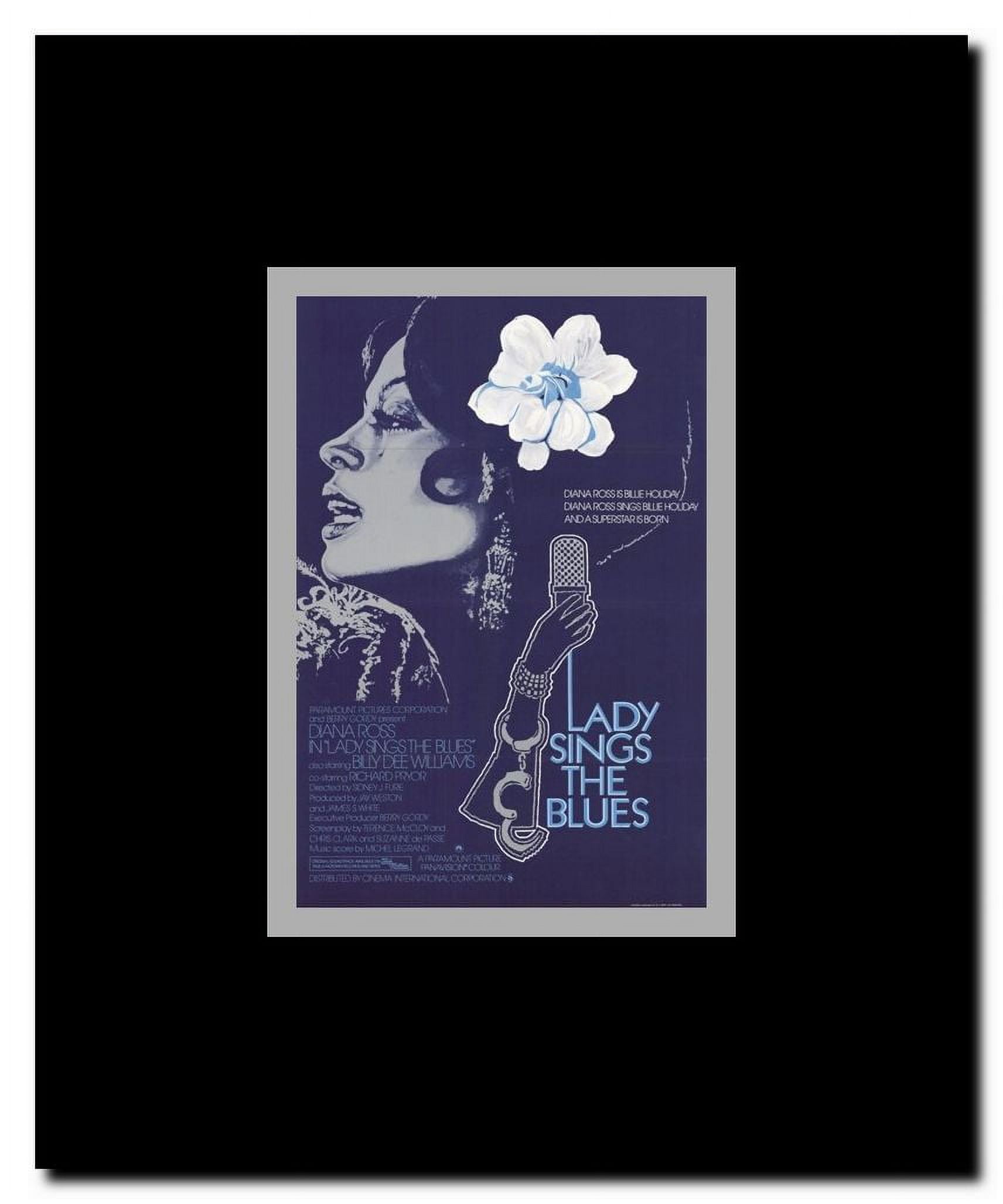 Lady Sings the Blues Framed Movie Poster