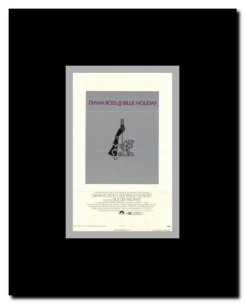 Lady Sings the Blues Framed Movie Poster