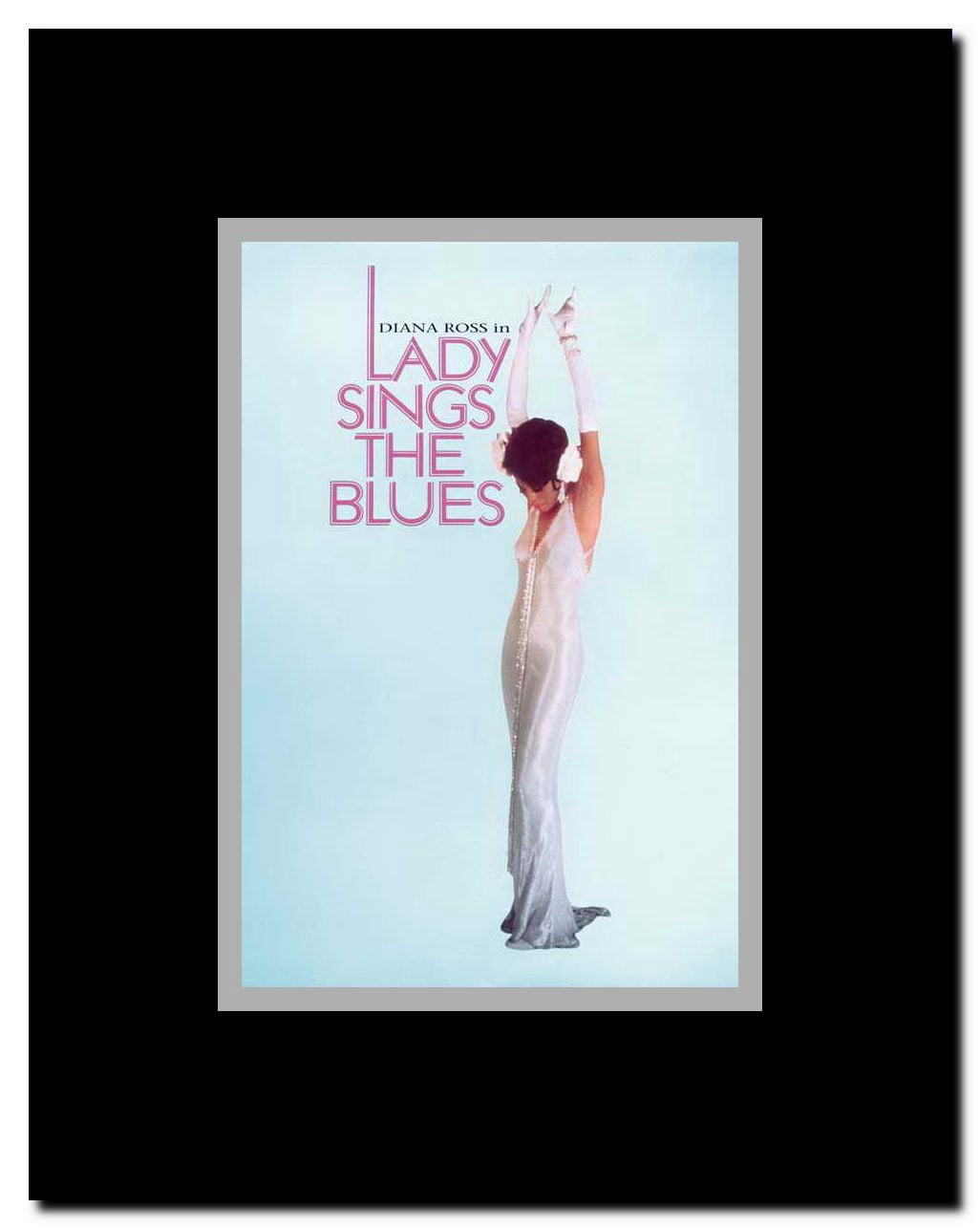 Lady Sings the Blues Framed Movie Poster