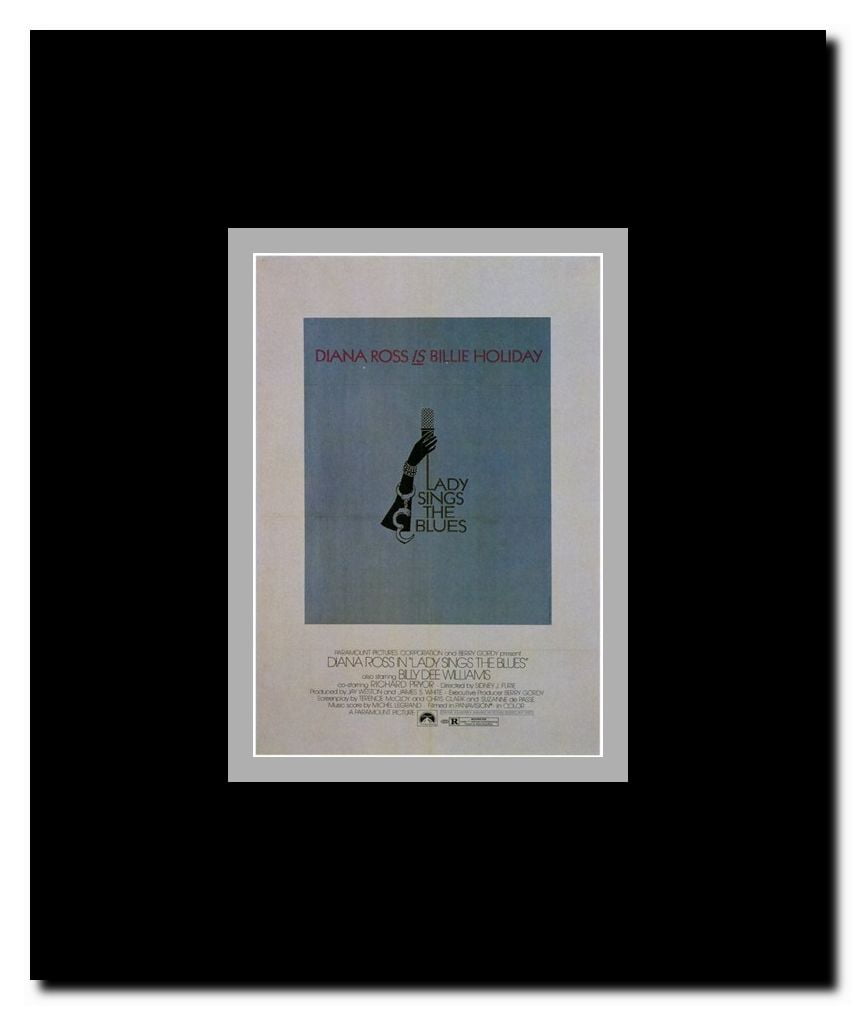 Lady Sings the Blues Framed Movie Poster