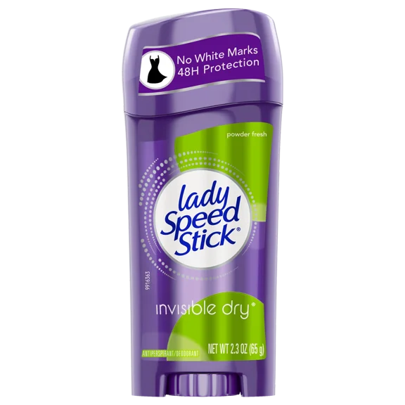 Lady Speed Stick Antiperspirant & Deodorant Invisible Dry Powder Fresh 2.3 Ounce