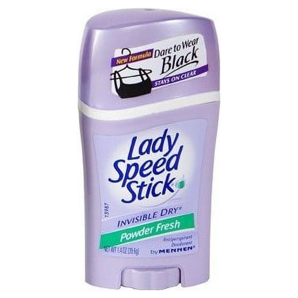 Lady Speed Stick Antiperspirant Female Deodorant, Powder Fresh, 1.4 oz