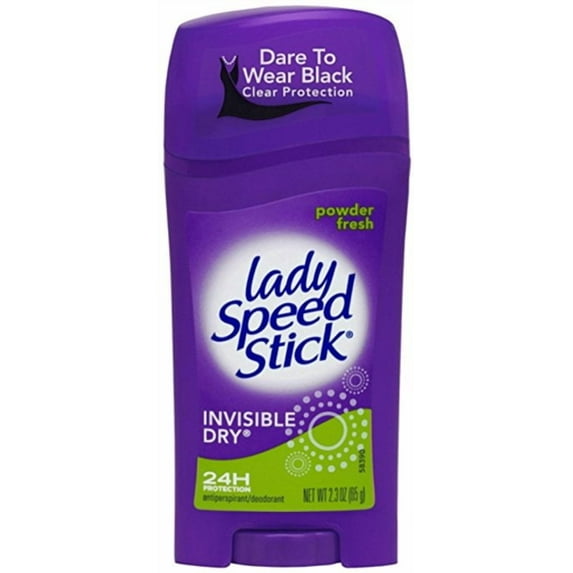 Lady Speed Stick Antiperspirant Invisible Powder Fresh 2.3oz Each