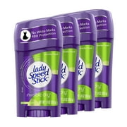 Lady Speed Stick Power Antiperspirant Invisible Dry POWDER FRESH 1.4 Ounce (4 pack)
