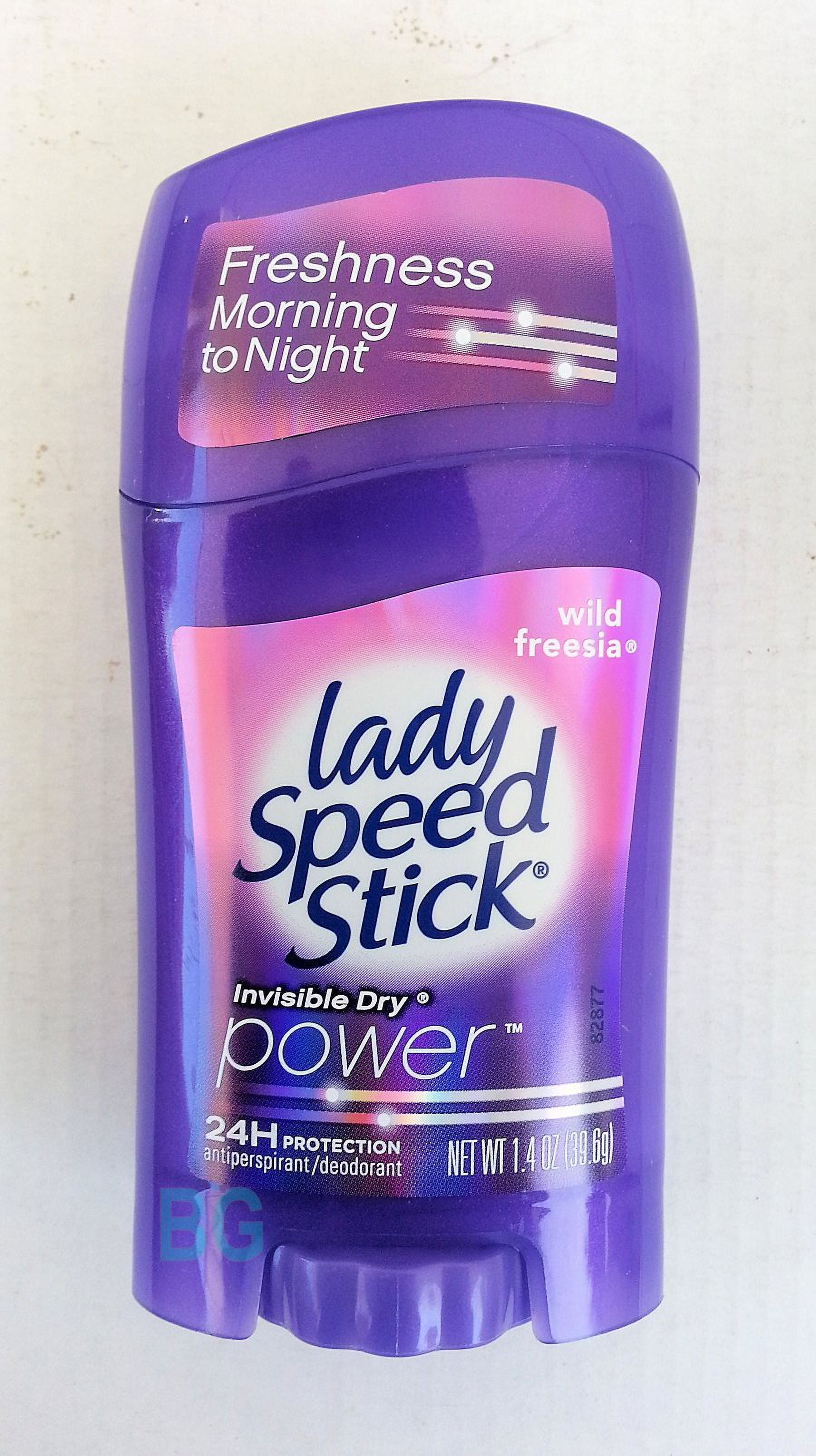 Lady Speed Stick Wild Freesia Fresh Infusions, 24H Protection, 1.4 Oz