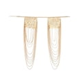 thumbnail image 1 of Lady Tassels  Shoulder Chain Link Necklace Dangling  Shoulder Necklace  Chain (Golden), 1 of 6