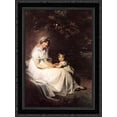 thumbnail image 1 of Lady Templeton and her Son 19x24 Black Ornate Wood Framed Canvas Art by Lawrence, Sir Thomas, 1 of 2
