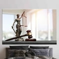 thumbnail image 1 of Lady Themis With Scales, 3D Canvas, Canvas Art, Canvas, Justice Canvas Gift, Abstract Canvas Gift, Modern 3D Canvas, Attorney Art Canvas, Canvas Wall Decor - 3P-Gold Framed, 1 of 9