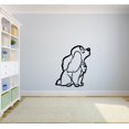 thumbnail image 1 of Lady And The Tramp Disney Cartoon Character Lady Portrait Silhouette Wall Sticker For Kids Boys Girls Room Bedroom Cute Home Decal Design Stickers Wall Art Vinyl Decoration Size (20x20 inch), 1 of 3