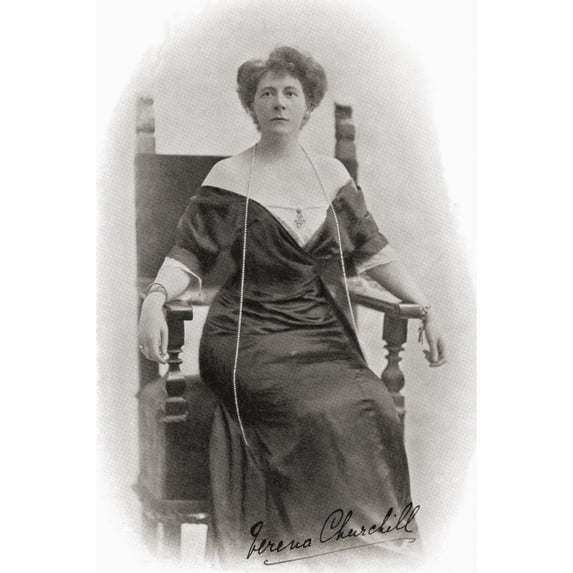 Lady Verena Maud Lowther, Later Verena Spencer, 1st Viscountess Churchill, 1865
