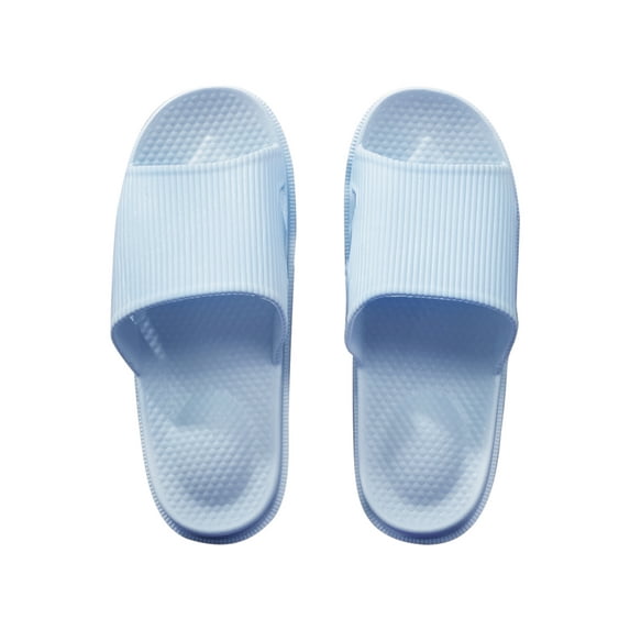 Lady Womans House Indoor & Outdoor Slippers Anti-Slip Massage Shower Spa Bath Pool Gym Slides Flip Flop Comfortable Soft Sandals Casual Shoes Light Weight EVA Slippers