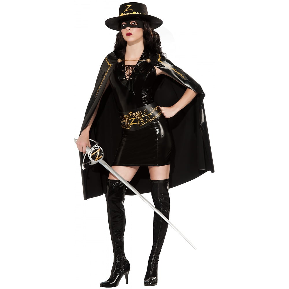 Lady Zorro Adult Costume - Medium