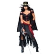 thumbnail image 1 of Secret Wishes Sexy Lady Zorro Women's Adult Costume Size Small 2-6, 1 of 3