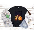 thumbnail image 1 of Lady and The Tramp Cartoon Characters 3/4 Short Sleeve Woman T Shirt T109, 1 of 3