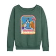 thumbnail image 1 of Lady and The Tramp - Delicously Romantic - Women's Lightweight French Terry Long Sleeve Shirt, 1 of 5