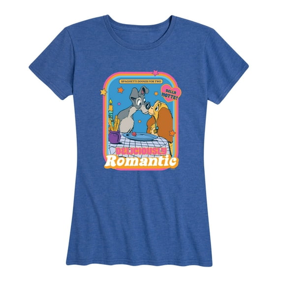 Lady and The Tramp - Delicously Romantic - Women's Short Sleeve Graphic T-Shirt