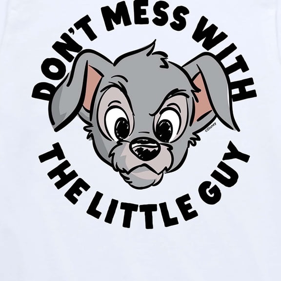 Lady and the Tramp - Don't Mess With The Little Guy - Toddler And Youth Short Sleeve Graphic T-Shirt