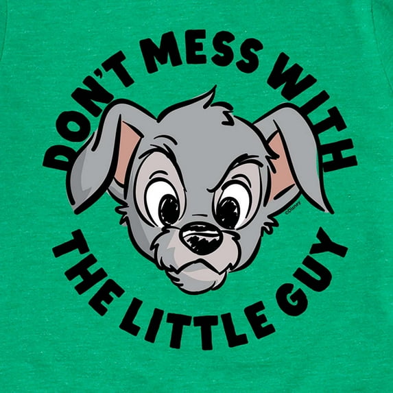 Lady and the Tramp - Don't Mess With The Little Guy - Toddler And Youth Short Sleeve Graphic T-Shirt