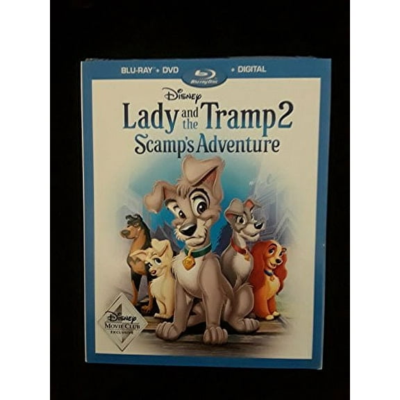 Lady and the Tramp II: Scamp's Adventure (Blu-ray + DVD + Digital Code)