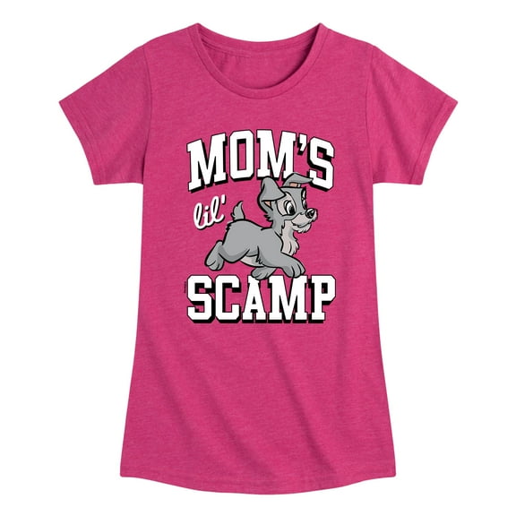 Lady and the Tramp - Moms Lil Scamp - Toddler And Youth Girls Short Sleeve Graphic T-Shirt