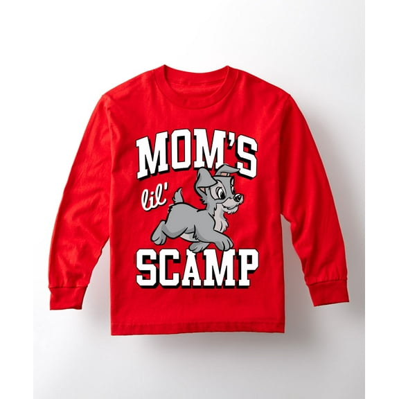 Lady and the Tramp - Moms Lil Scamp - Toddler And Youth Long Sleeve Graphic T-Shirt