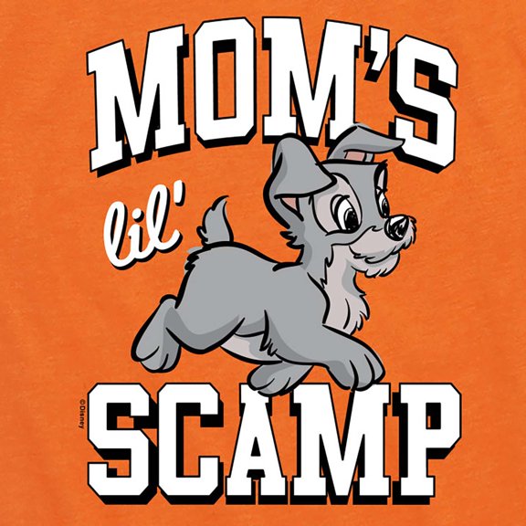Lady and the Tramp - Moms Lil Scamp - Toddler And Youth Short Sleeve Graphic T-Shirt