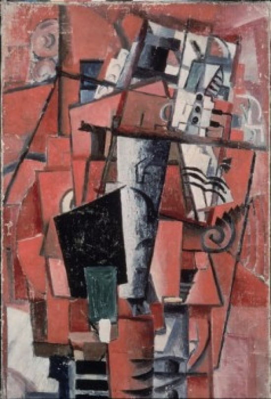 Lady by the Piano 1913 Kasimir Malevich (1878-1935 Russian) Oil on canvas Private Collection Canvas Art - Kasimir Malevich (24 x 36)