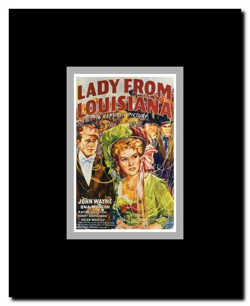 Lady from Louisiana Framed Movie Poster