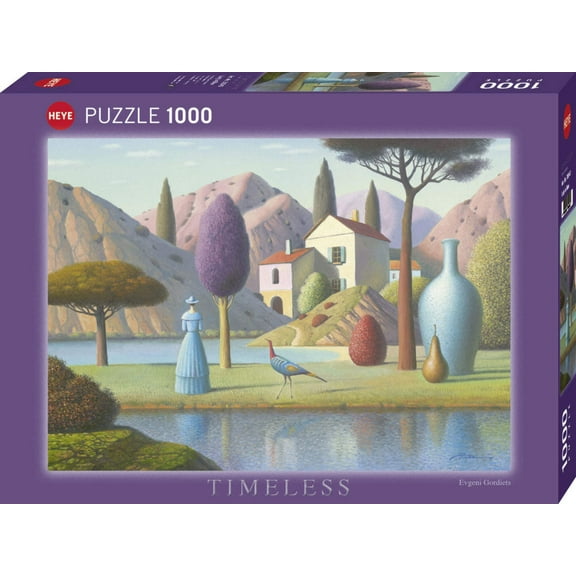 Lady in Blue 1000-Piece Puzzle