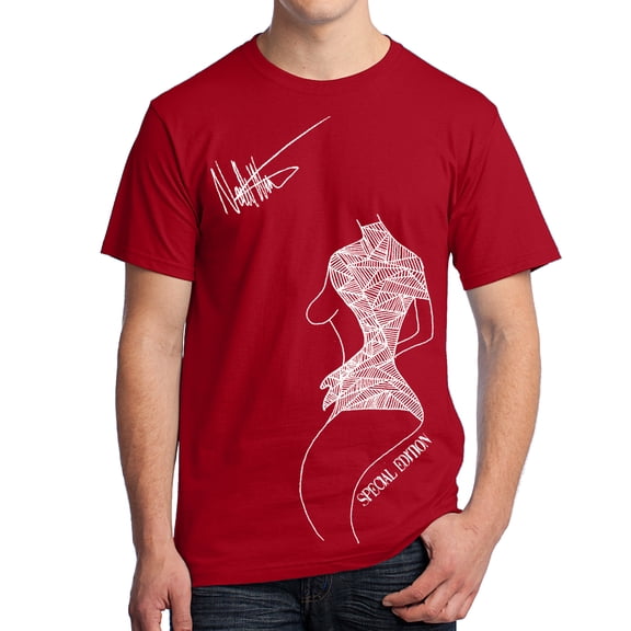 Lady in Red Classic T-Shirt By Noelle Winters X Vagabond Jerk in Red