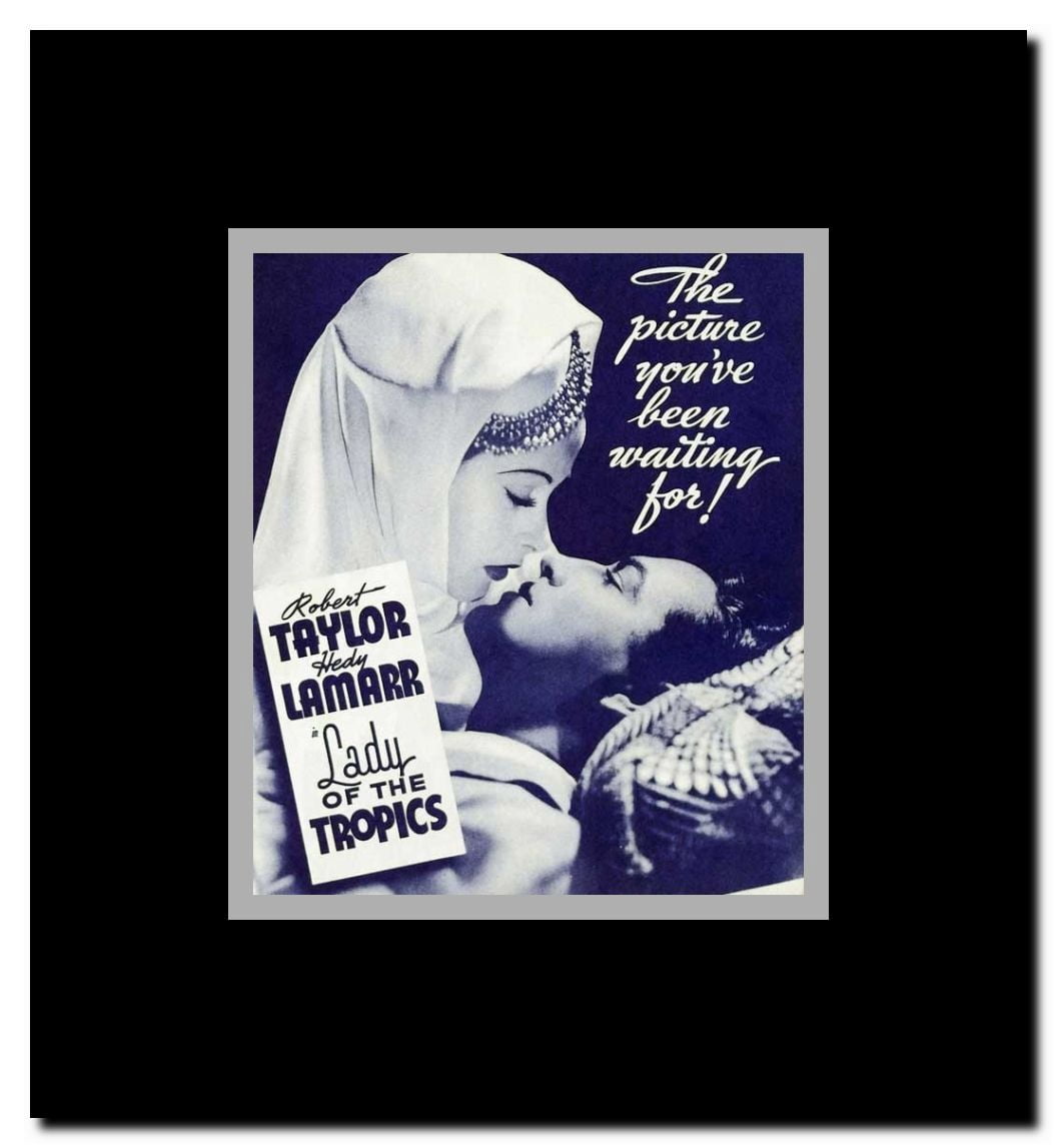 Lady of the Tropics Framed Movie Poster