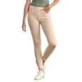 thumbnail image 1 of Lady's 4 Pocket Ponte Pants, Camel, S, 1 of 5