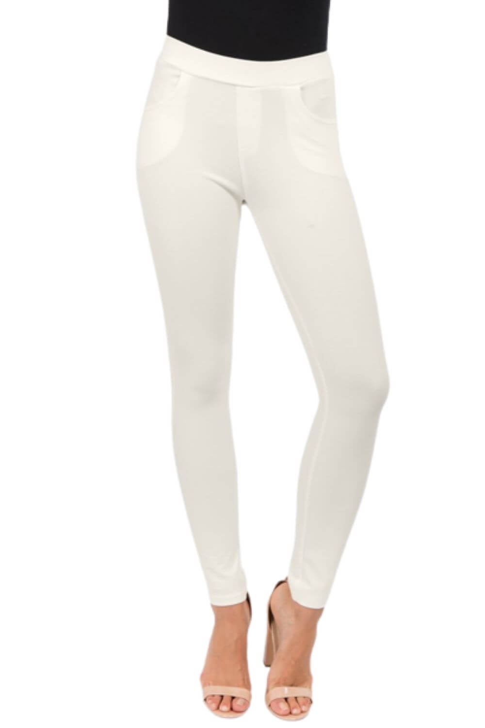 Pull on Pocket Pant Ivory