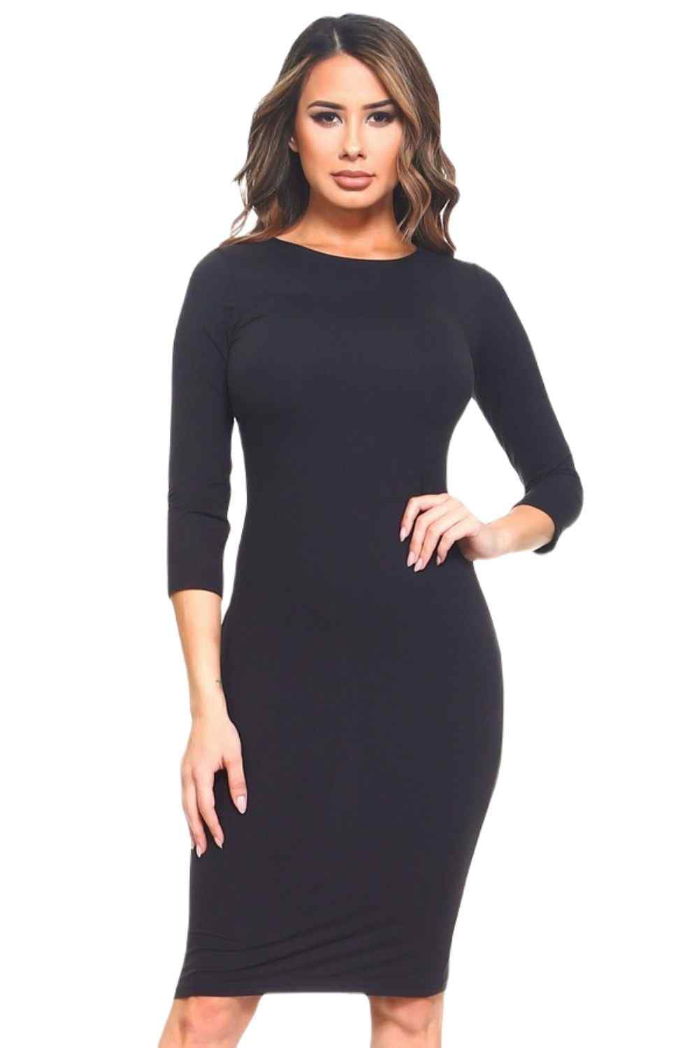 midi bodycon dress with long sleeves FRANKIE CUT OUT DRAWSTRING LONG SLEEVE RUCHED BODYCON MIDI DRESS