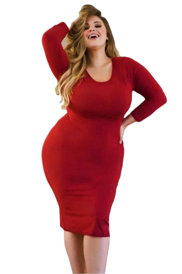 white christmas dresses Women's Flex Dress main image 1