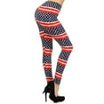 thumbnail image 1 of Lady's Printed Leggings - American Flag, 1 of 4