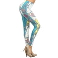 thumbnail image 1 of Lady's Printed Leggings - Braided Tassel Printed Leggings, 1 of 4