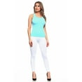 thumbnail image 1 of Lady's Slim Fit Racer Back Tank - Candy Blue, 1 of 4