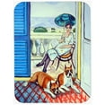 thumbnail image 1 of Lady with her Boxer Glass Cutting Board - Large, 1 of 1