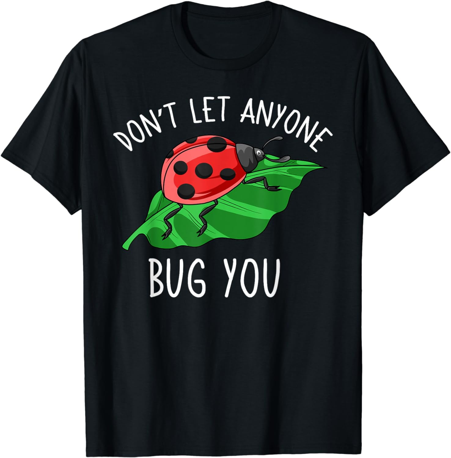 Ladybeetle Ladybugs Insect Fans Nature Lover Insectologist T-Shirt ...