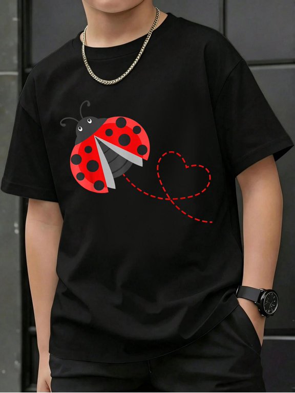 Ladybeetle Ladybugs Nature Lover Insect Fans Entomophile Kids T-Shirt