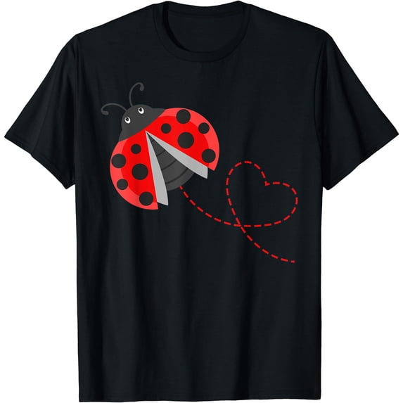 Ladybeetle Ladybugs Nature Lover Insect Fans Entomophile T-Shirt ...