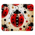 thumbnail image 1 of Ladybird 8.3x9.8 Inch Square Desk Mat with Non-Slip Rubber Bottom for Office and Gaming – Printed Mouse Mat, Desk Mat, Gaming Mouse Pad, 1 of 6