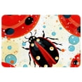 thumbnail image 1 of Ladybird Elegant Polyester Indoor Rug, Non-Slip Chair Rug, Machine Washable Floor Rugs, 1 of 6